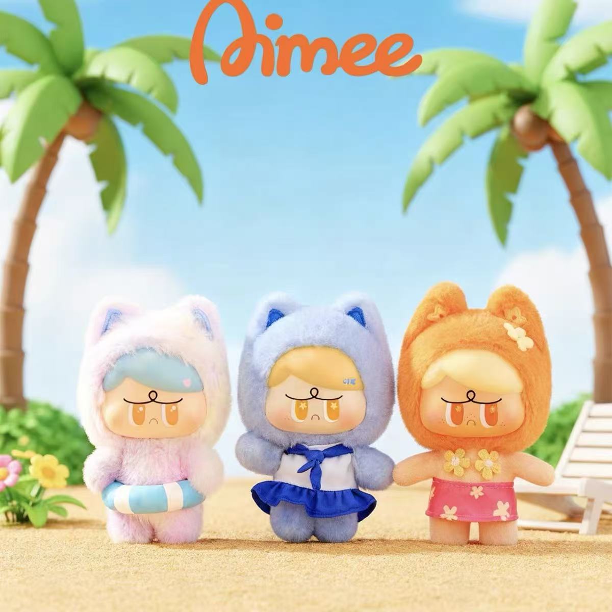 AngryAimee Summer Music Festival Vinyl Face Plush Blind Box