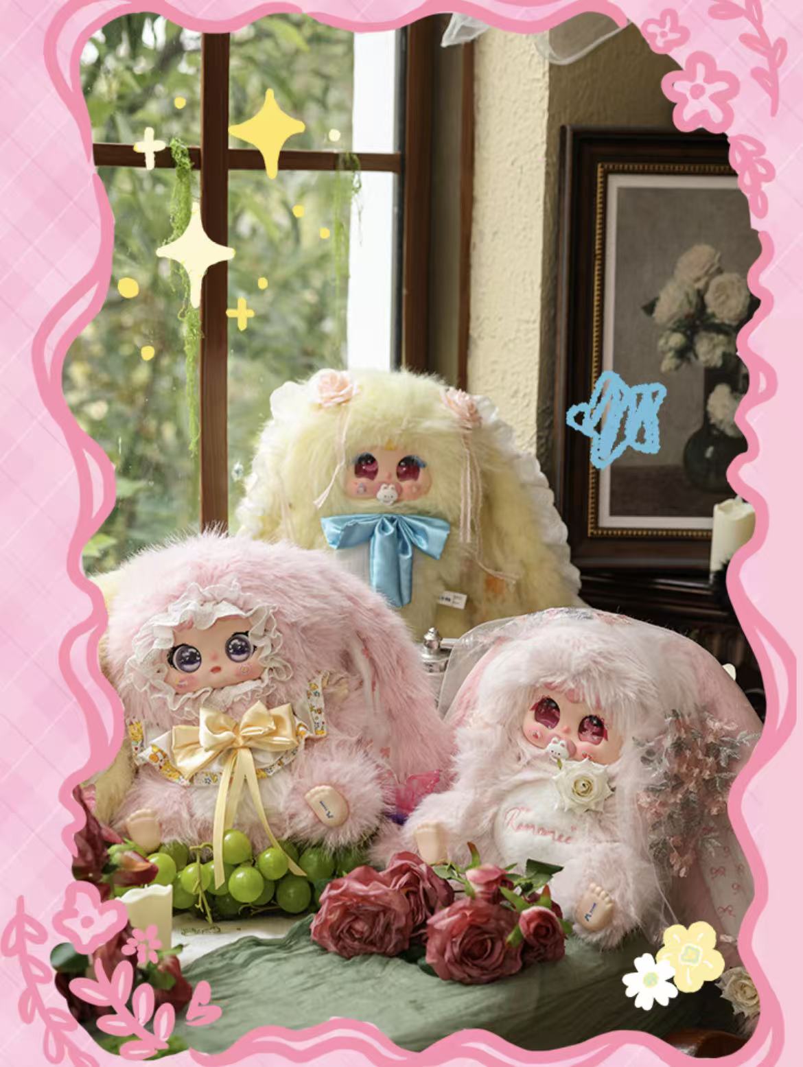 Jiimo-Rose Dream Island Collection 600% Plush Blind Box