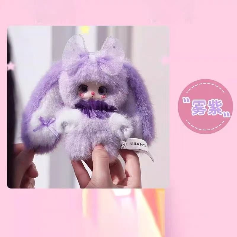 Liila Rainbow Candy Bunny Plush Blind Box