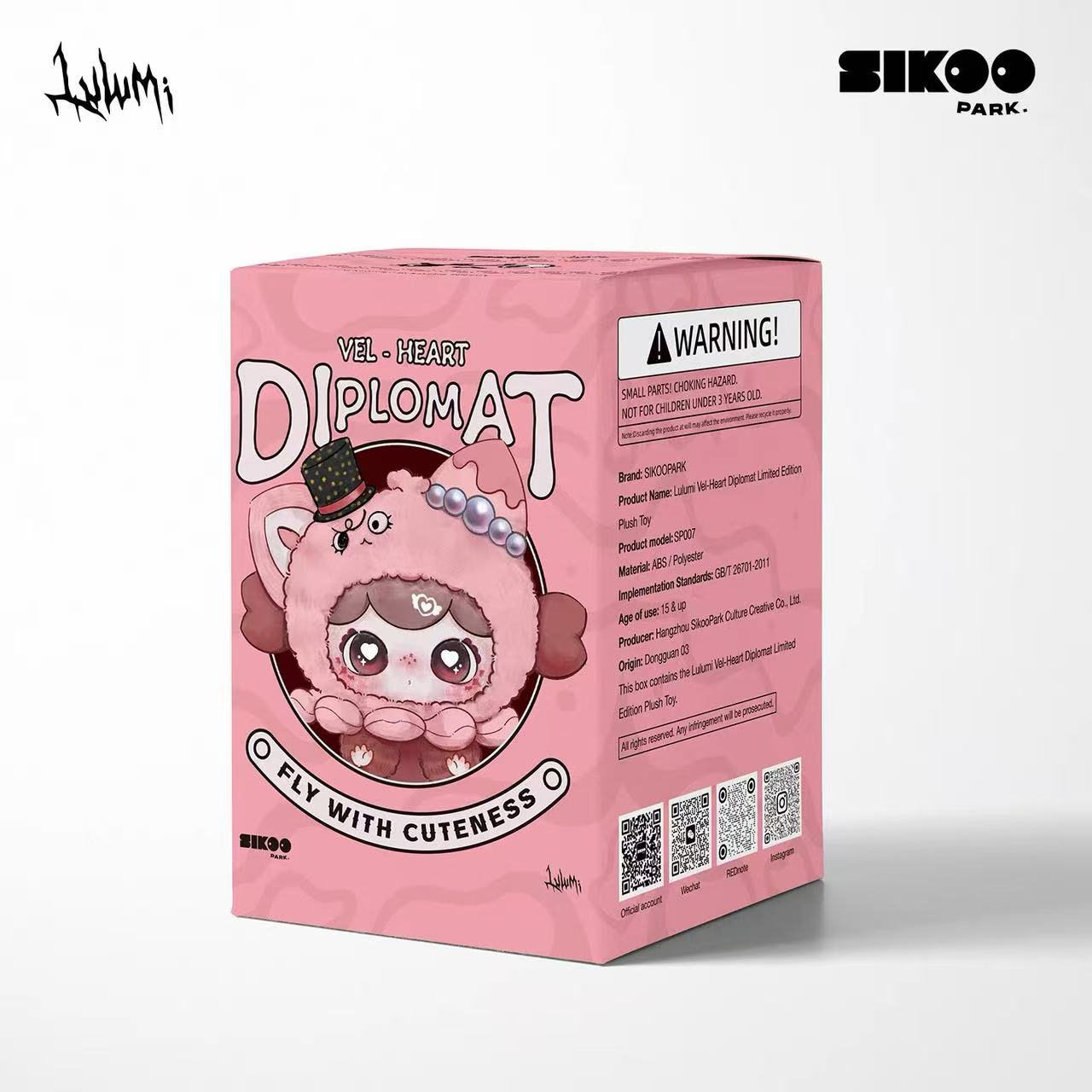 Lulumi  Vel-Heart Diplomat Limited Edition Plush toy doll