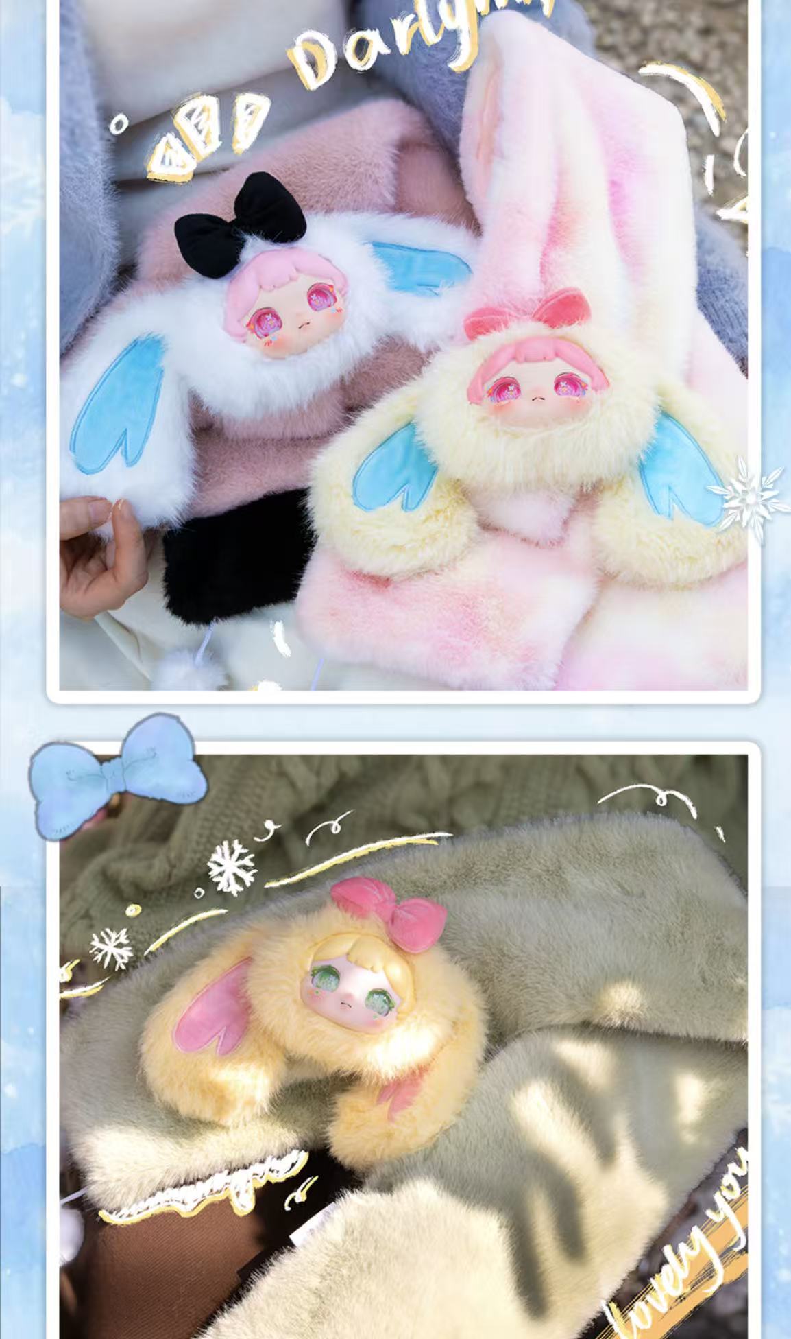 Three Babies Toy Darlym lovely You Scarf Series Plush toy doll