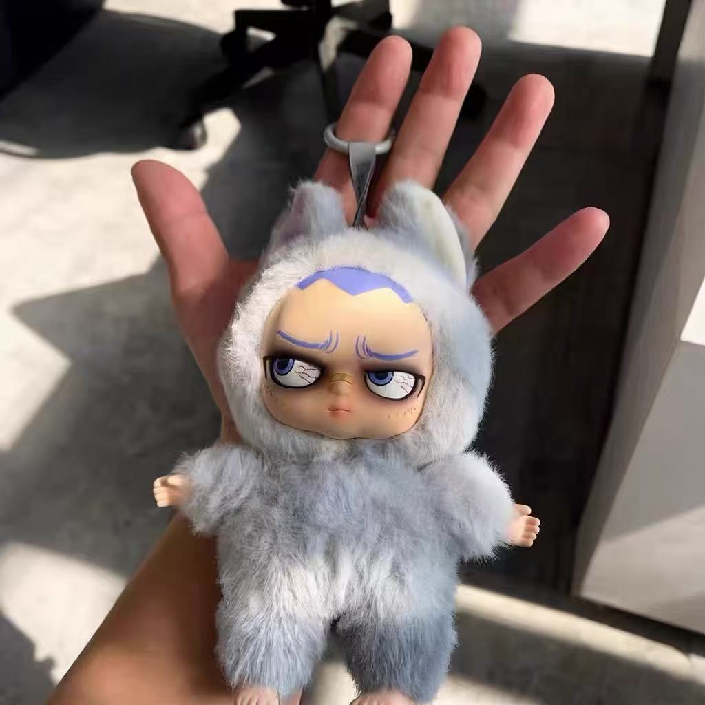 Grouchito stays up late plush series