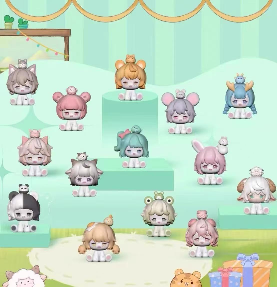 MIROO-Chinese Zodiac - “Sit and Relax” Series Blind Boxes