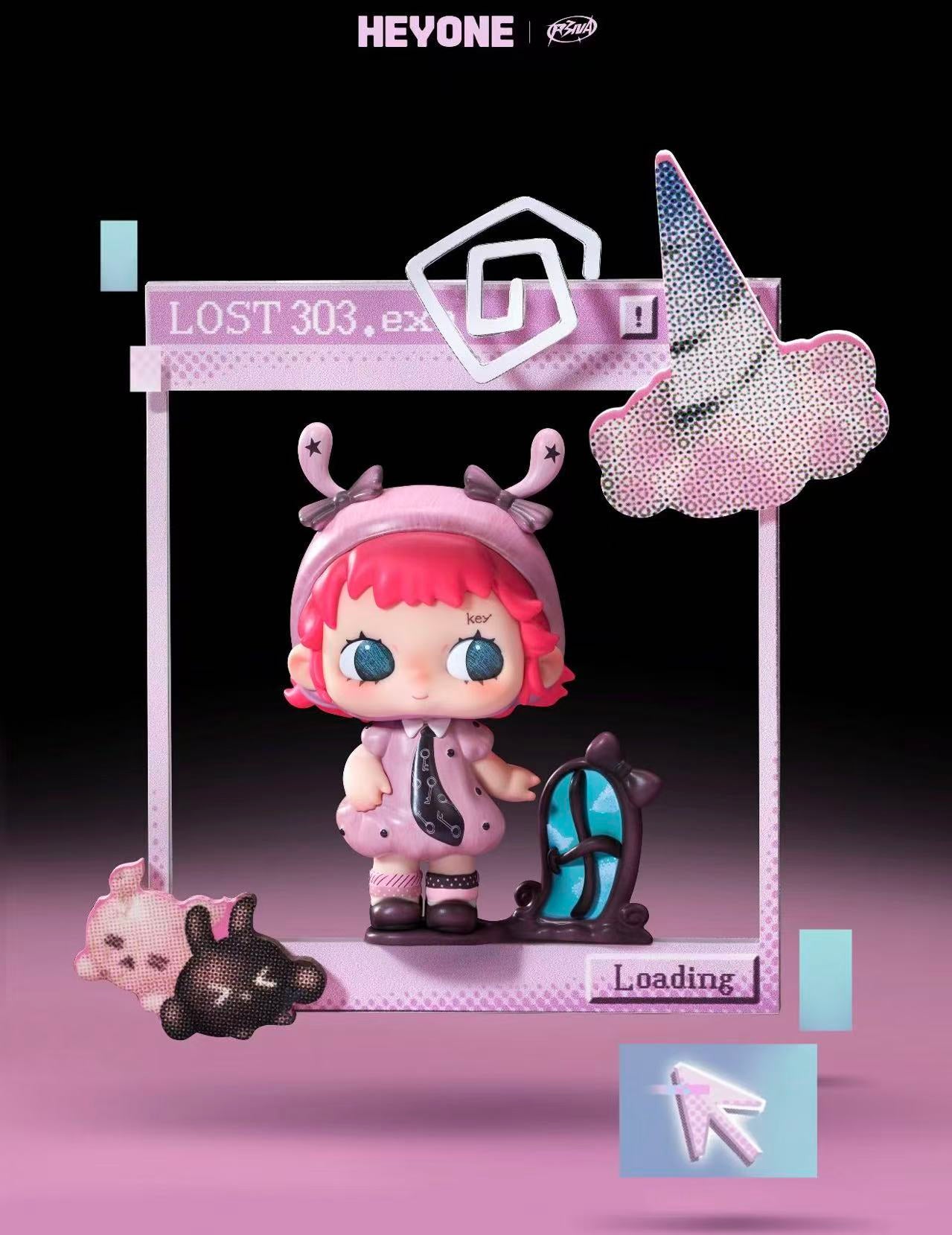 Heyone-R3NA 303 Not Found  Series Blind Box Figure