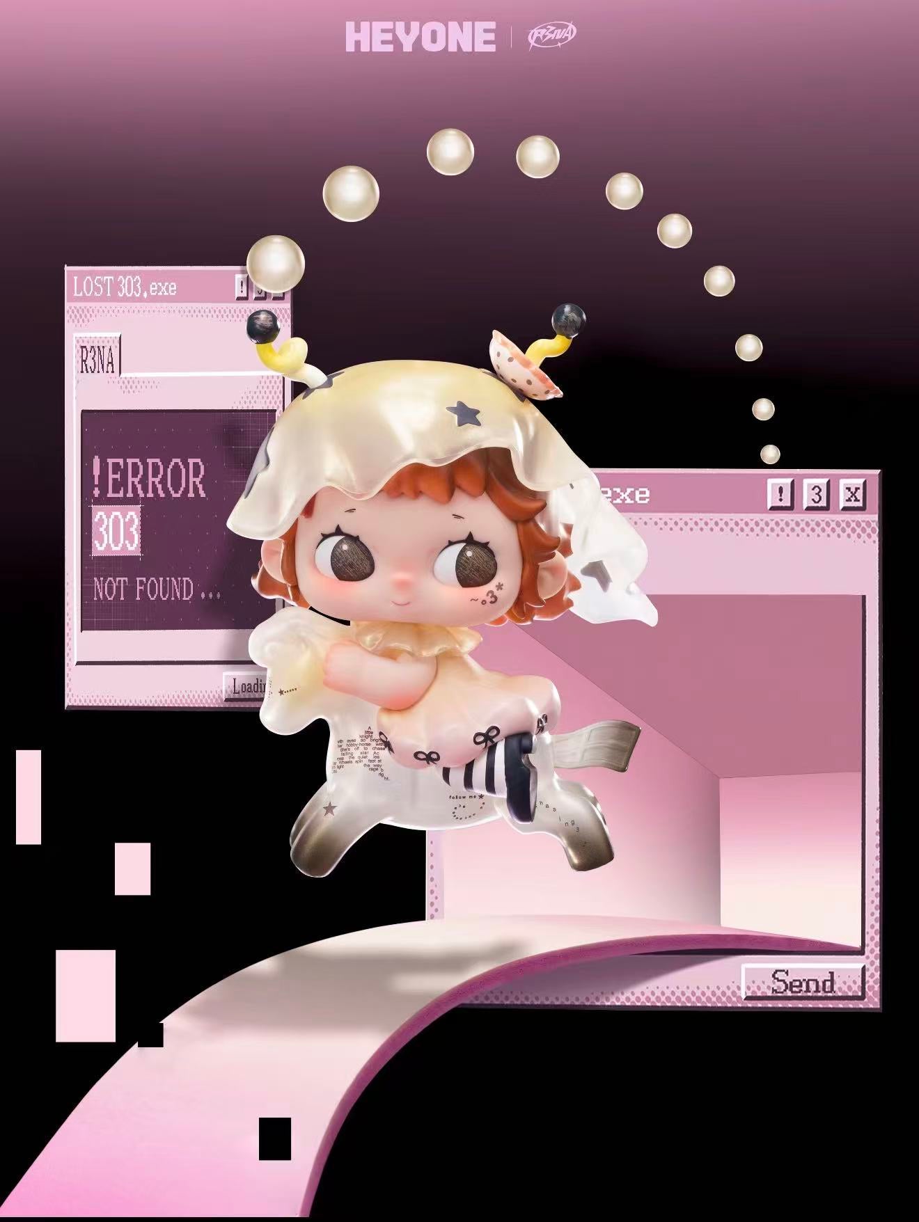 Heyone-R3NA 303 Not Found  Series Blind Box Figure