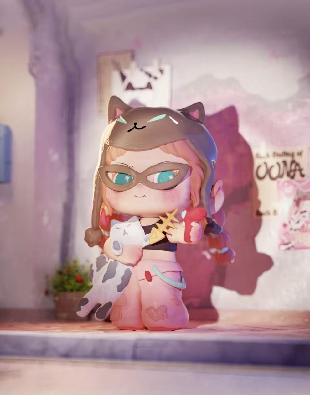 OONA-All Pink Day Figuer