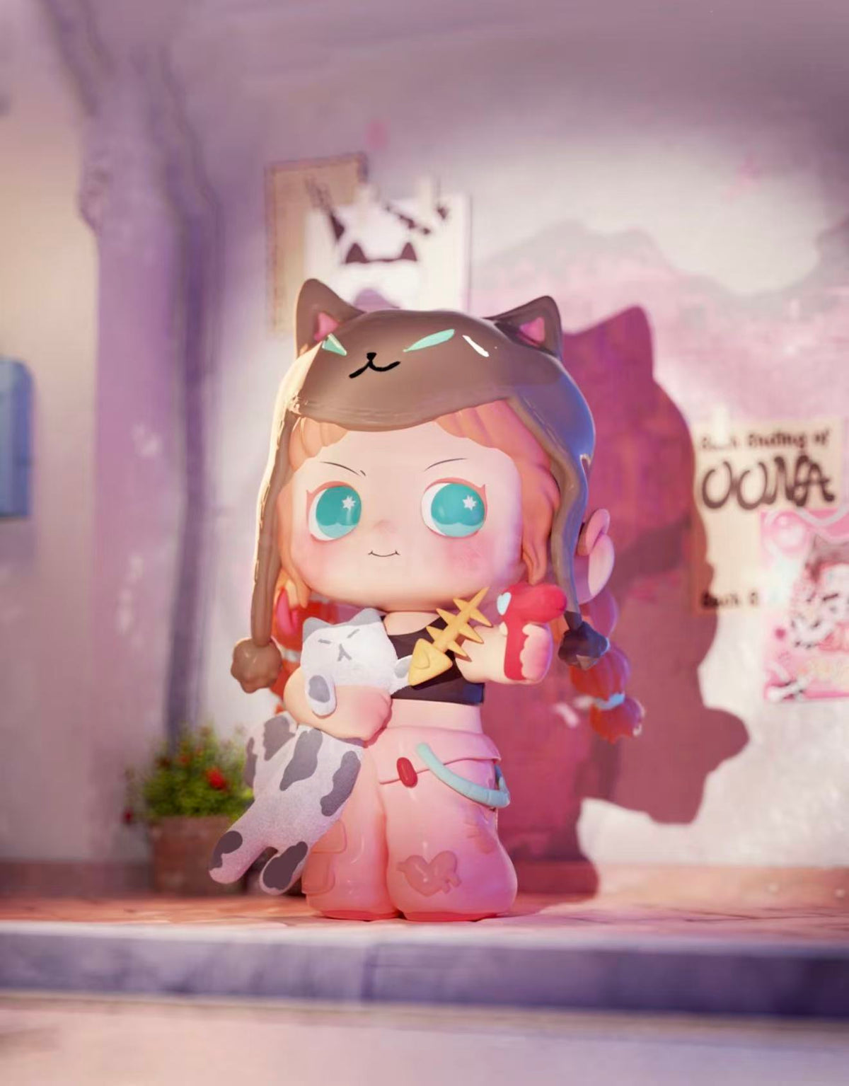 OONA-All Pink Day Figuer