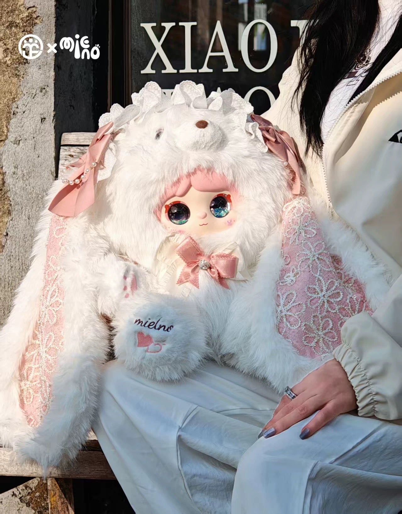 Mielno 800% meow rabbit diary series Plush blind box