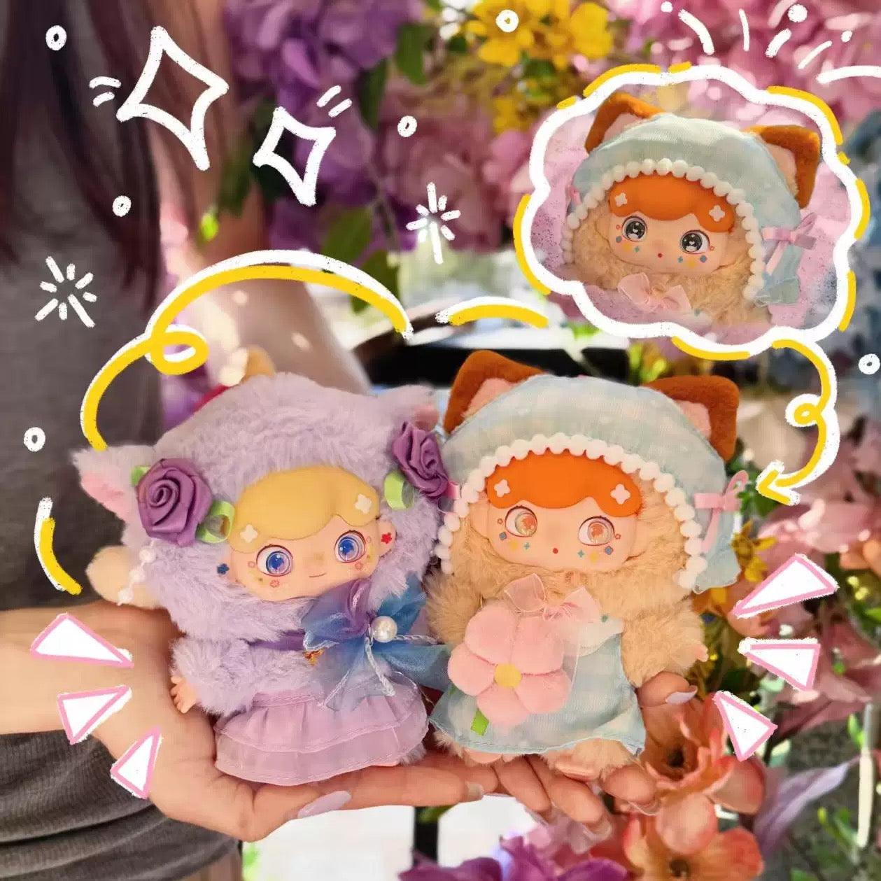 Let's go play together in spring-Billie Soft toy series V4