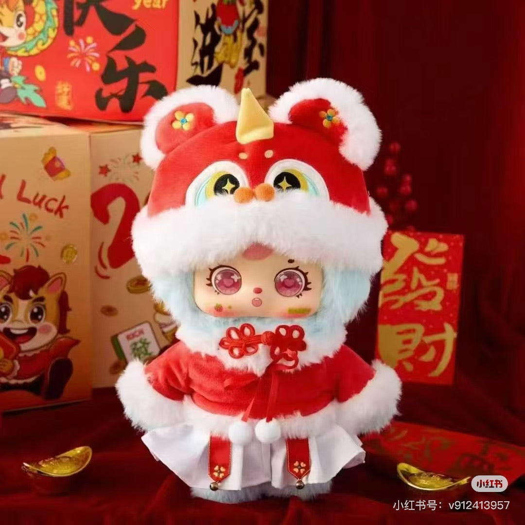 <BUY 3 OPEN 4>Samuel Blind Box Auspicious Snow Greets the Spring Festival 400%