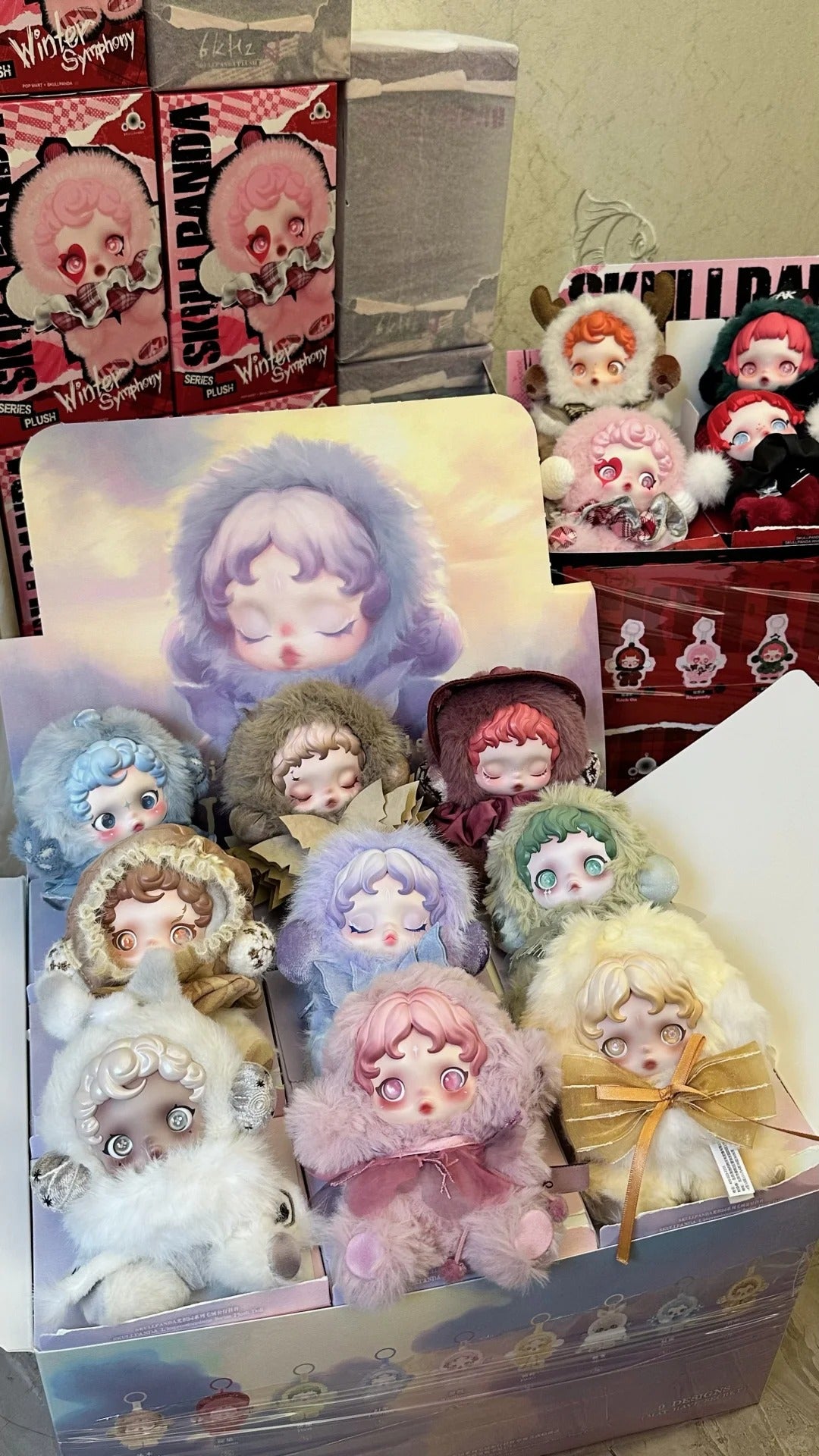 SKULLPANDA L'impressionnisme Series Plush Doll Blind Box