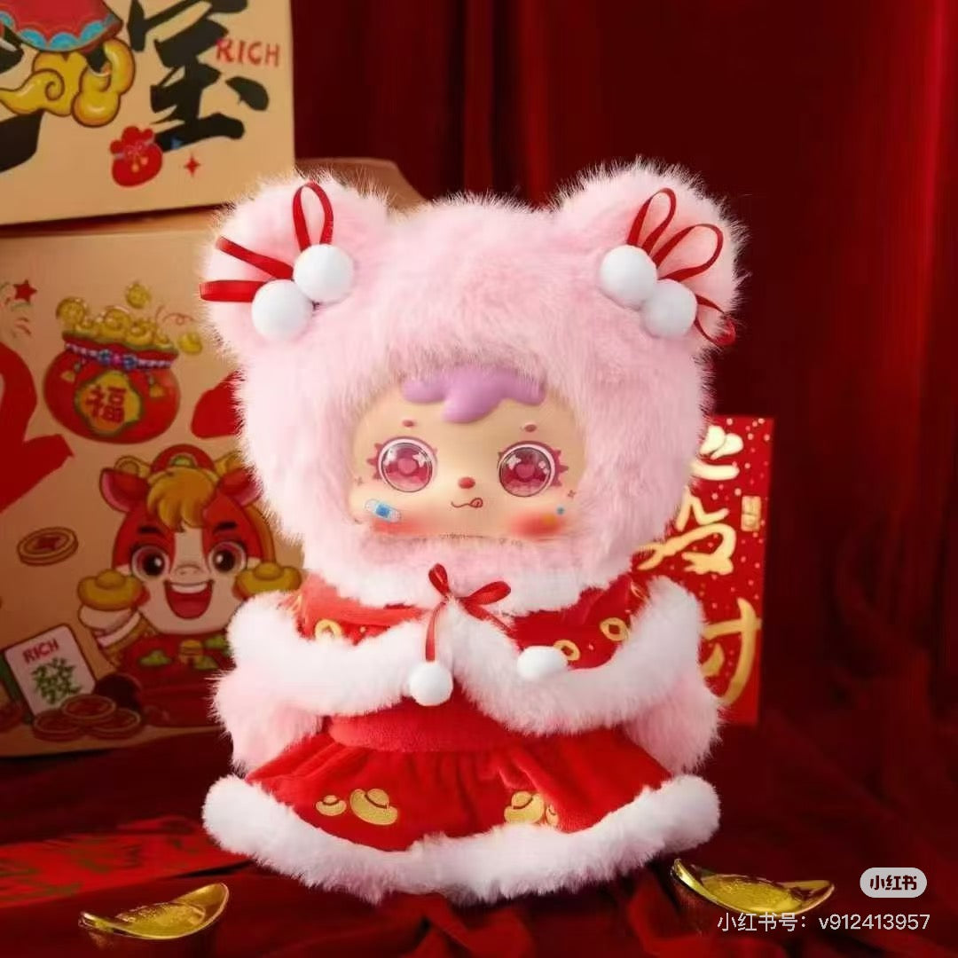 <BUY 3 OPEN 4>Samuel Blind Box Auspicious Snow Greets the Spring Festival 400%