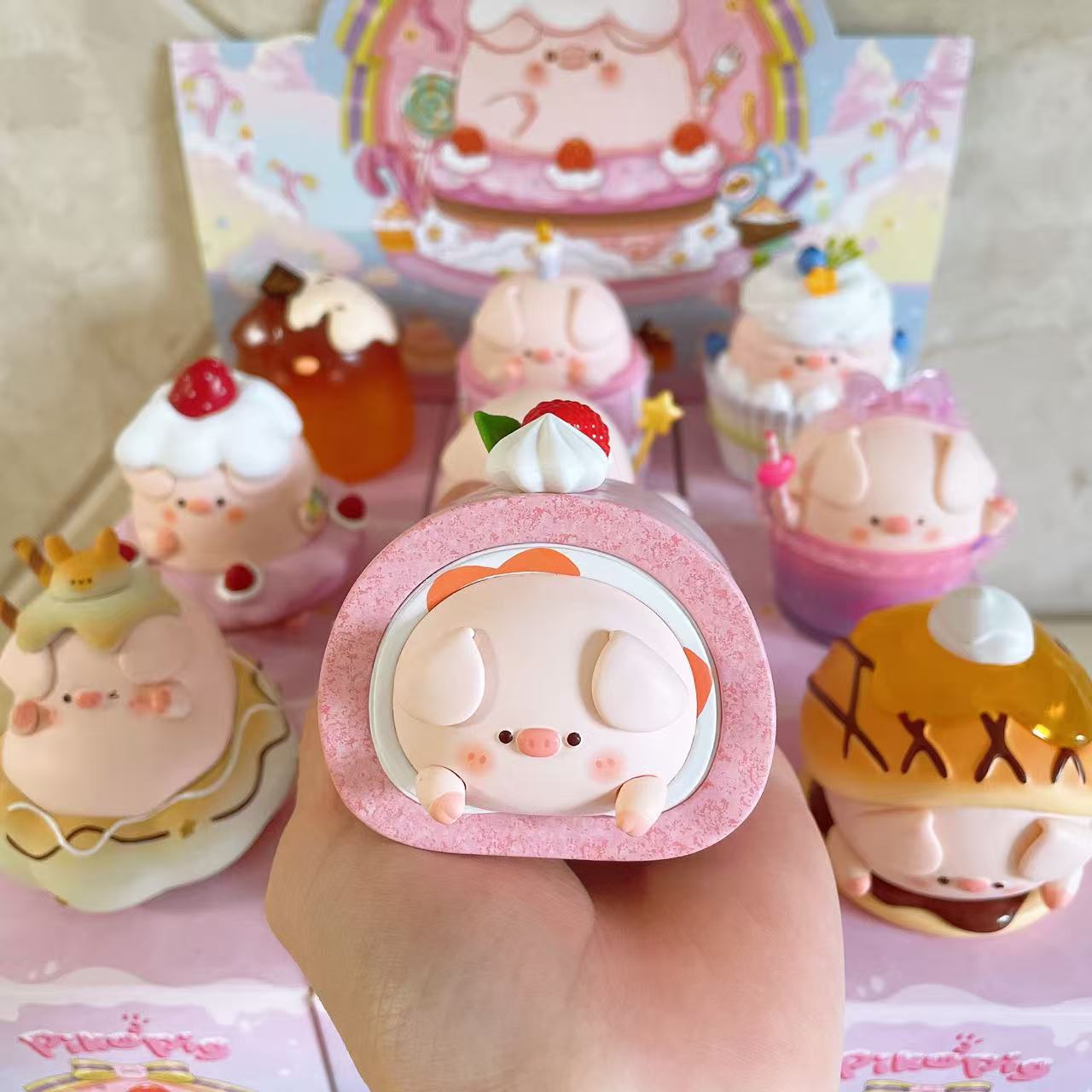 Piko Pig Dessert Series Figures