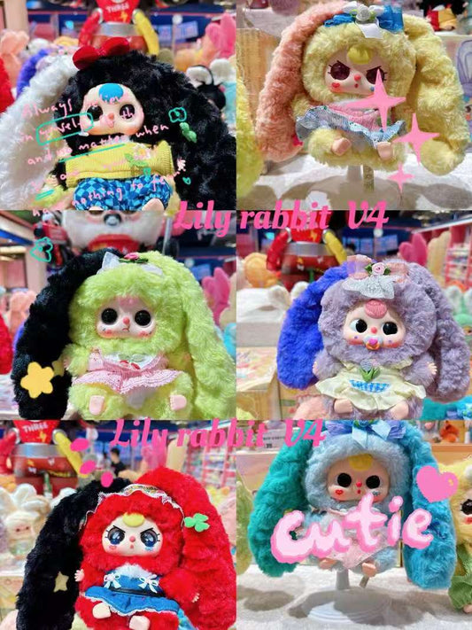 Baby Three-Lily Rabbit Town V4 Plush Blind Box