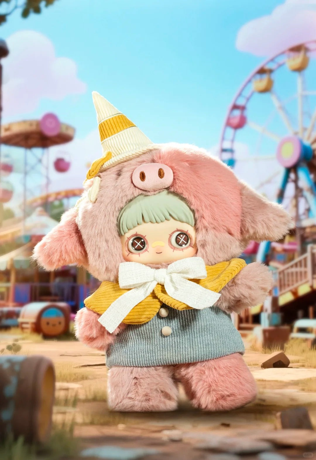 MayMei 400% of Paradise RuinsModel Plush Blind Box