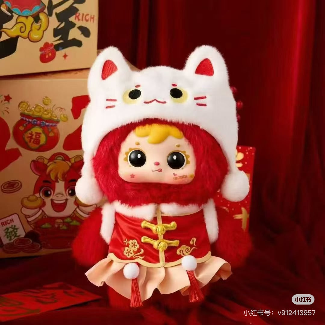 <BUY 3 OPEN 4>Samuel Blind Box Auspicious Snow Greets the Spring Festival 400%