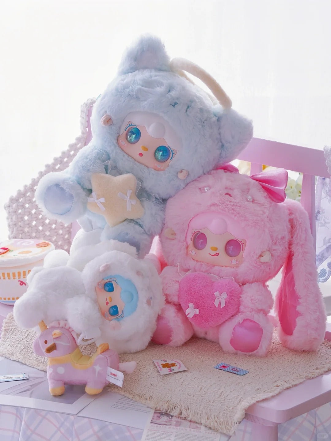 Yooki Plush Vinyl Blind Box-400% Versatile Idol
