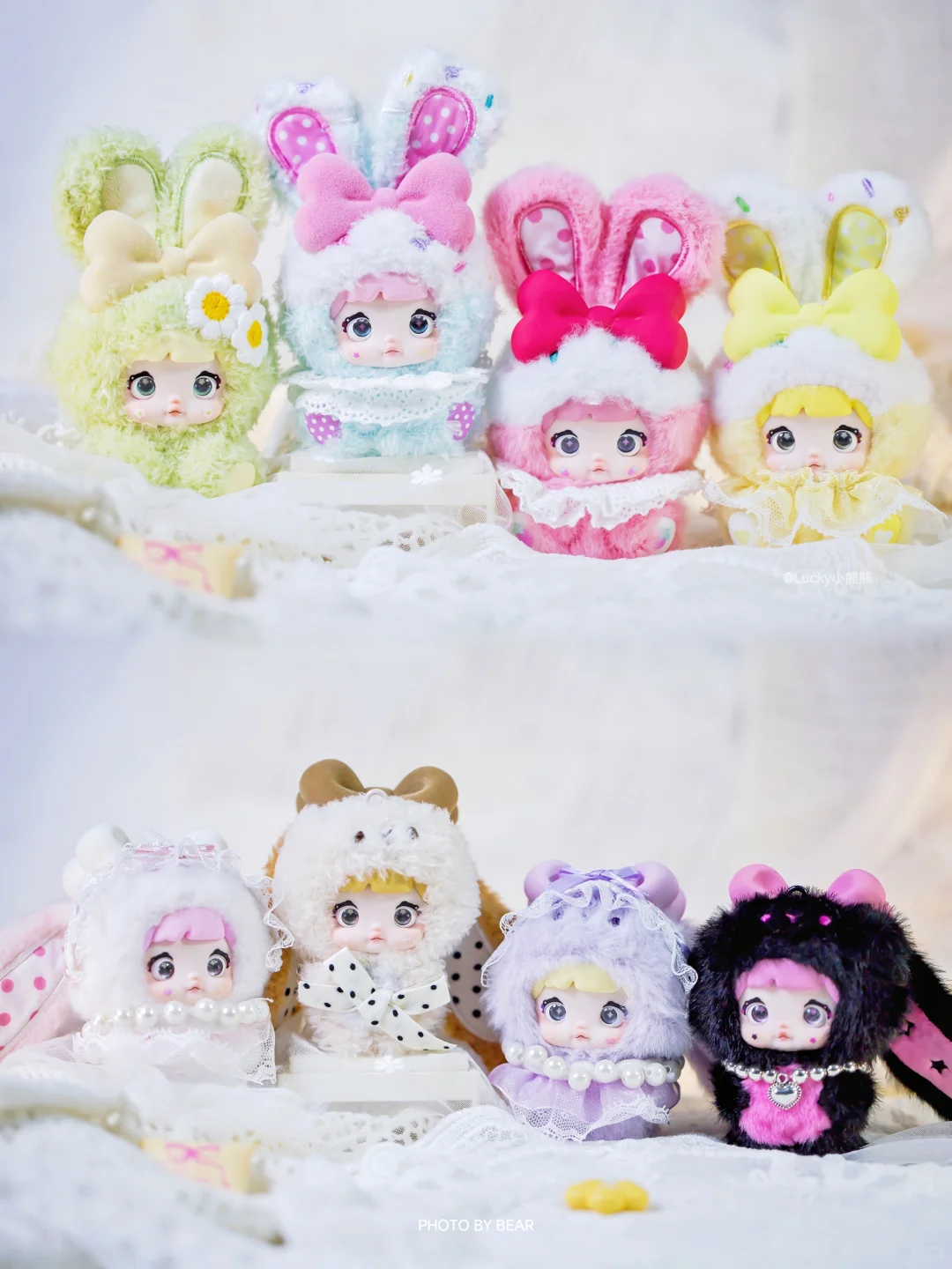 Nommi-V8 Nommi Baby Sweetheart Bunny Series Plush Figure Blind Box【HiToys】