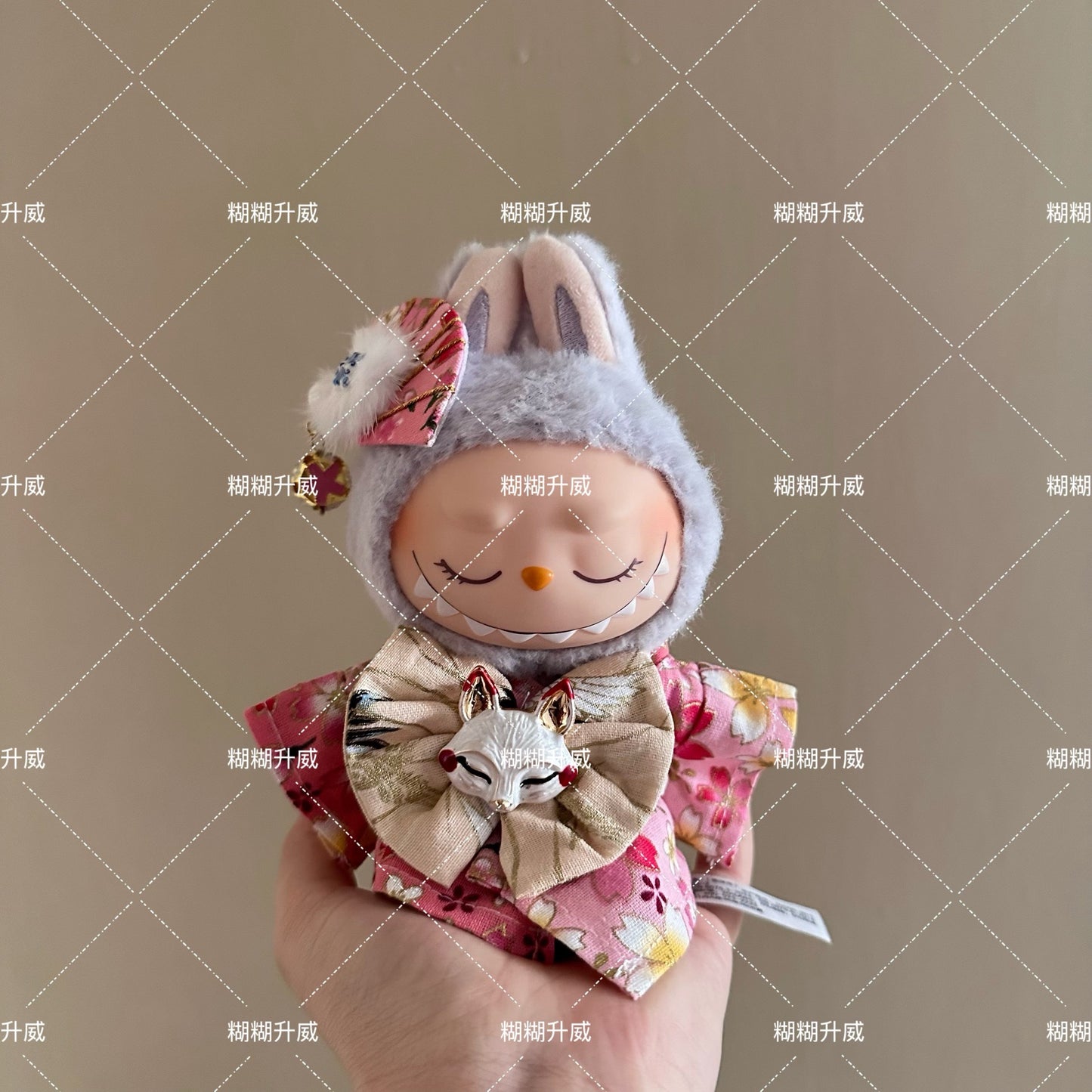 labubu Sangyo waifu macaron sit sit party Japanese kimono fox dress set