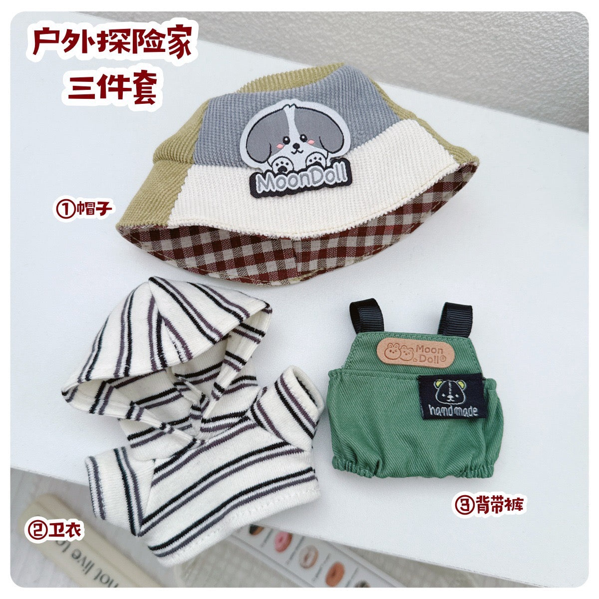 baby three mini macaroon series  clothes (pre order)