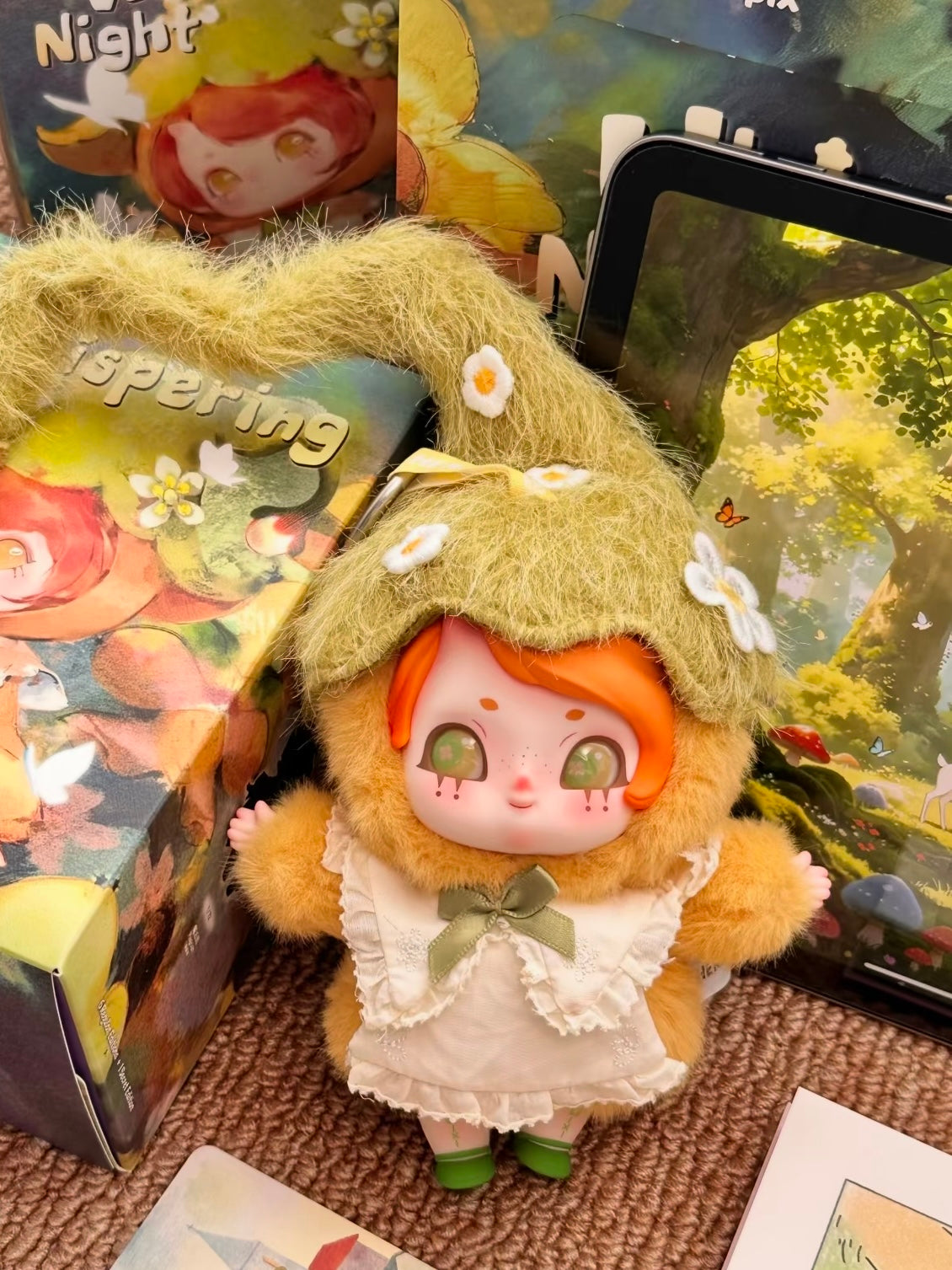 impopo pix - Whispering Night Town Series Vinyl Plush Doll