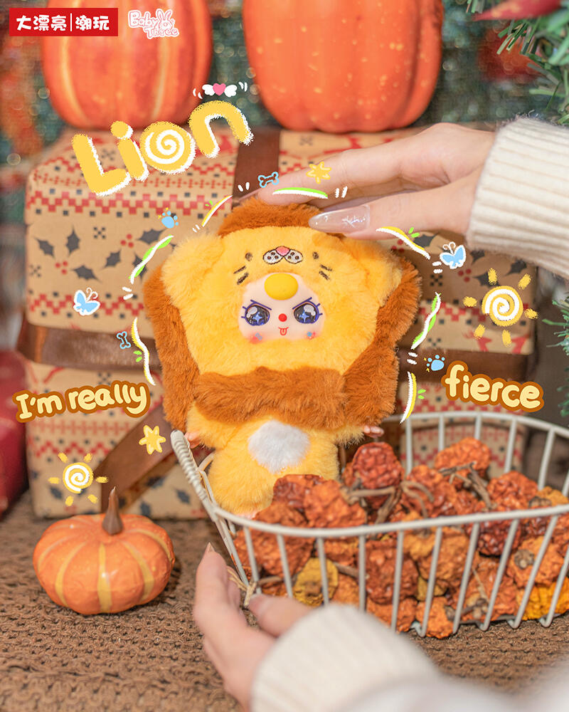 Baby Three mini animal world Plush Blind Box