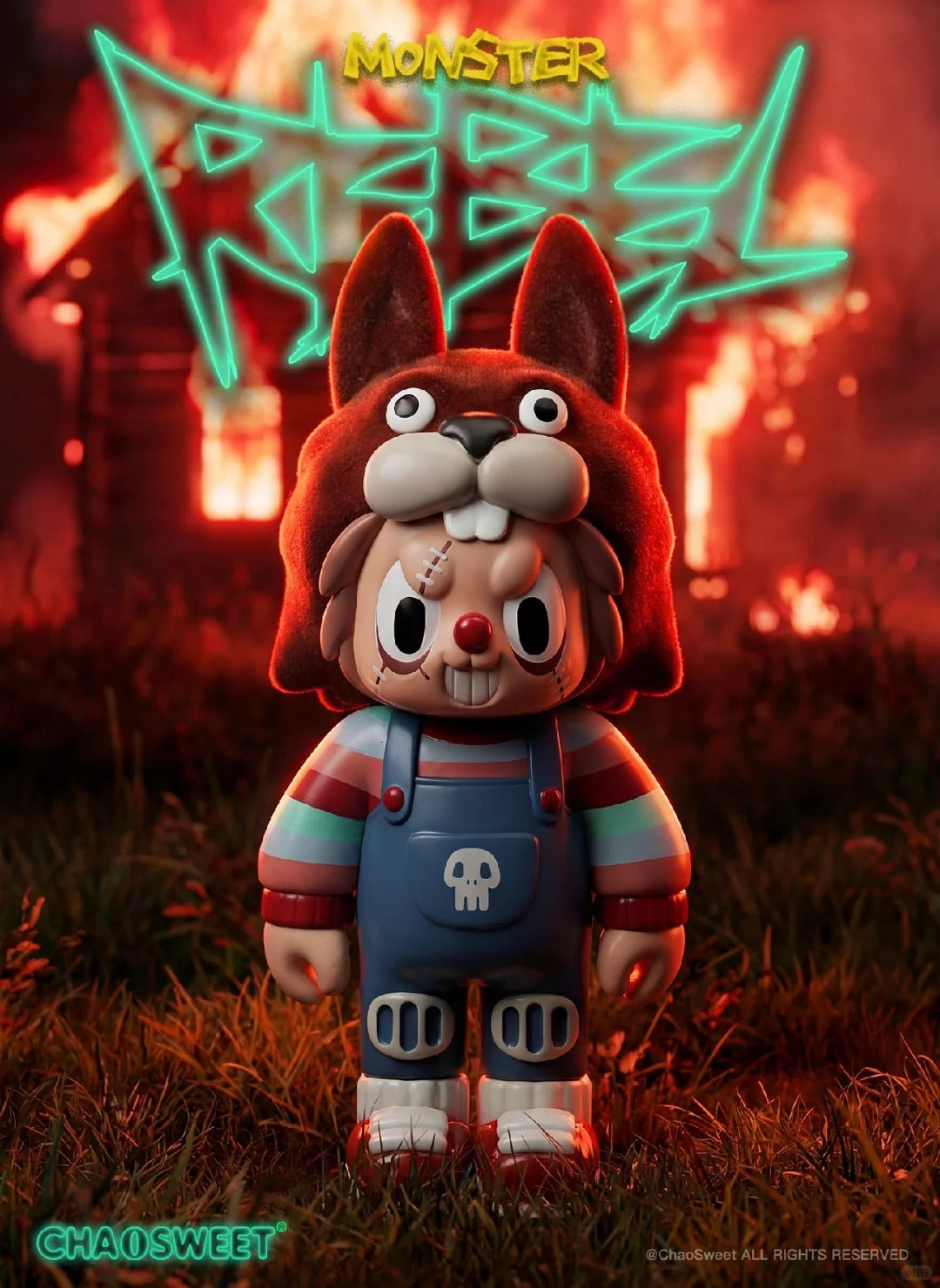Rebel Bear- Monster Series Blind Box