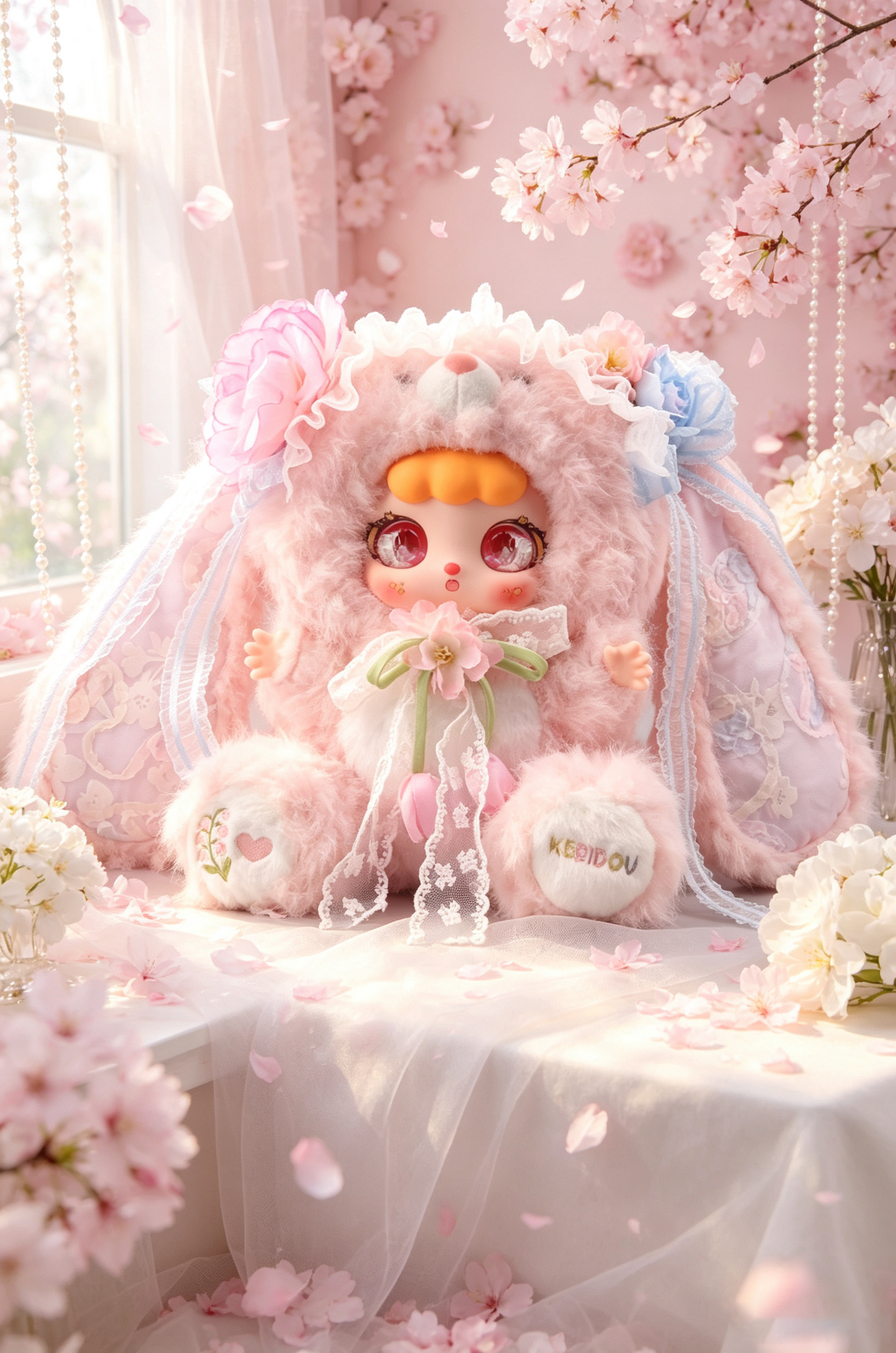 KEBIDOU - Milk Cream Rabbit Sauce 600% V3 Three Generations of Flower Rabbit Language
