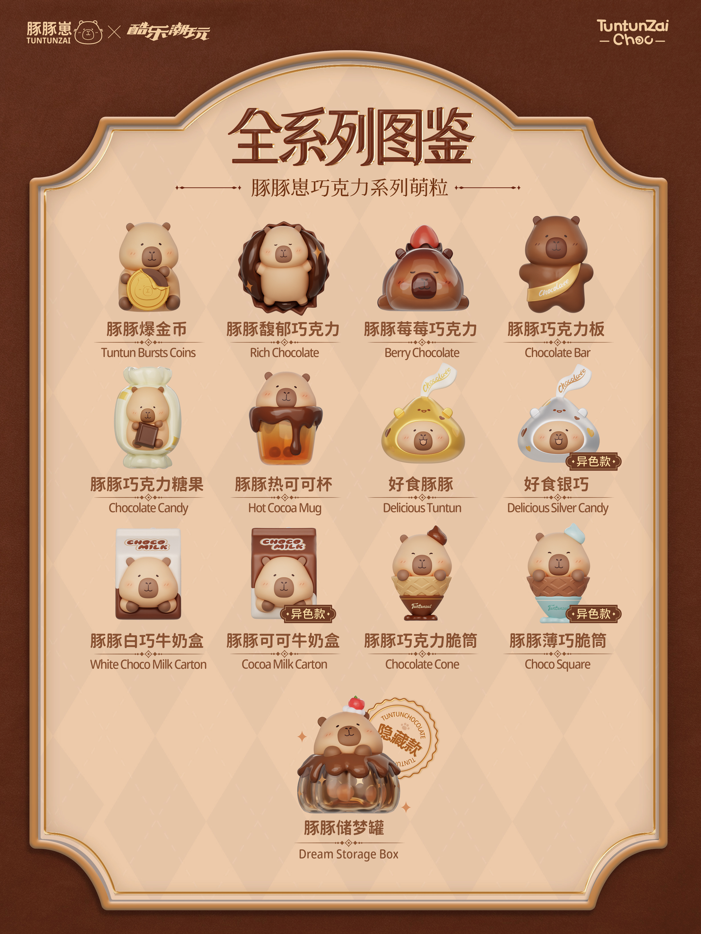 Tuntunzai Chocolate Blind Box Series