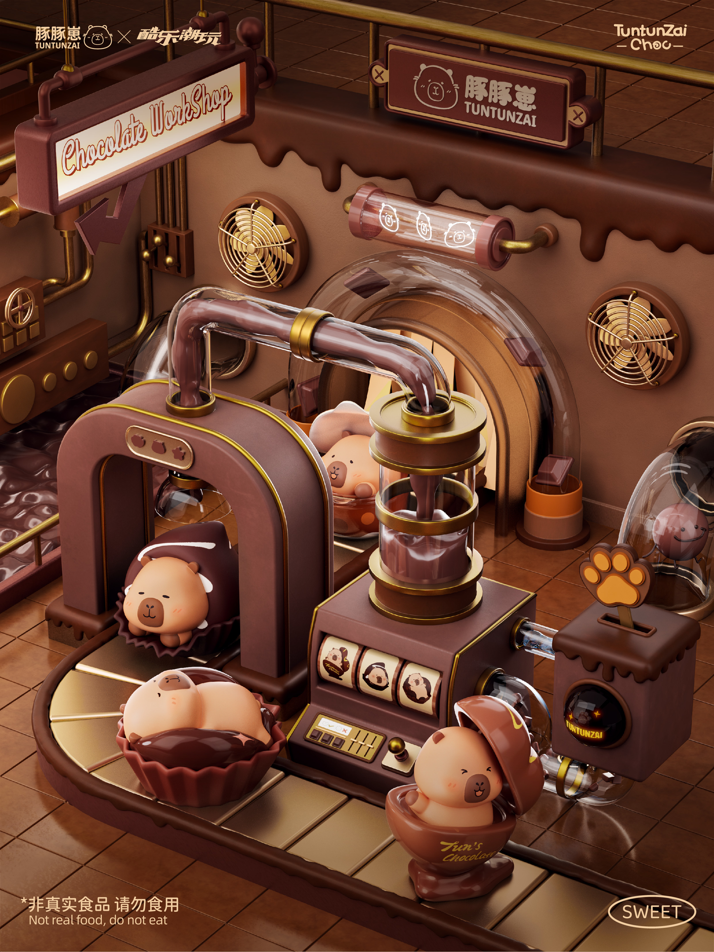 Tuntunzai Chocolate Blind Box Series