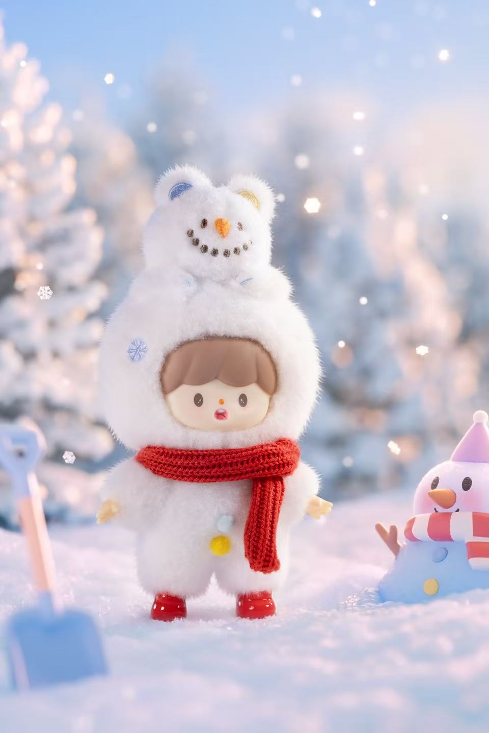 zZoton Winters Small Joys Series PVC Plush Blind Box