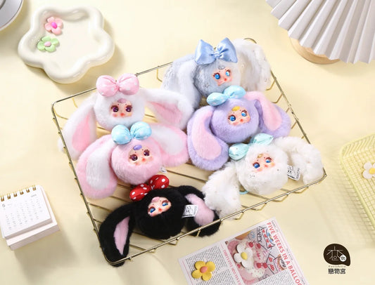 MM Milk Candy V2 Bunny Head Plush Pendant Series Blind Box