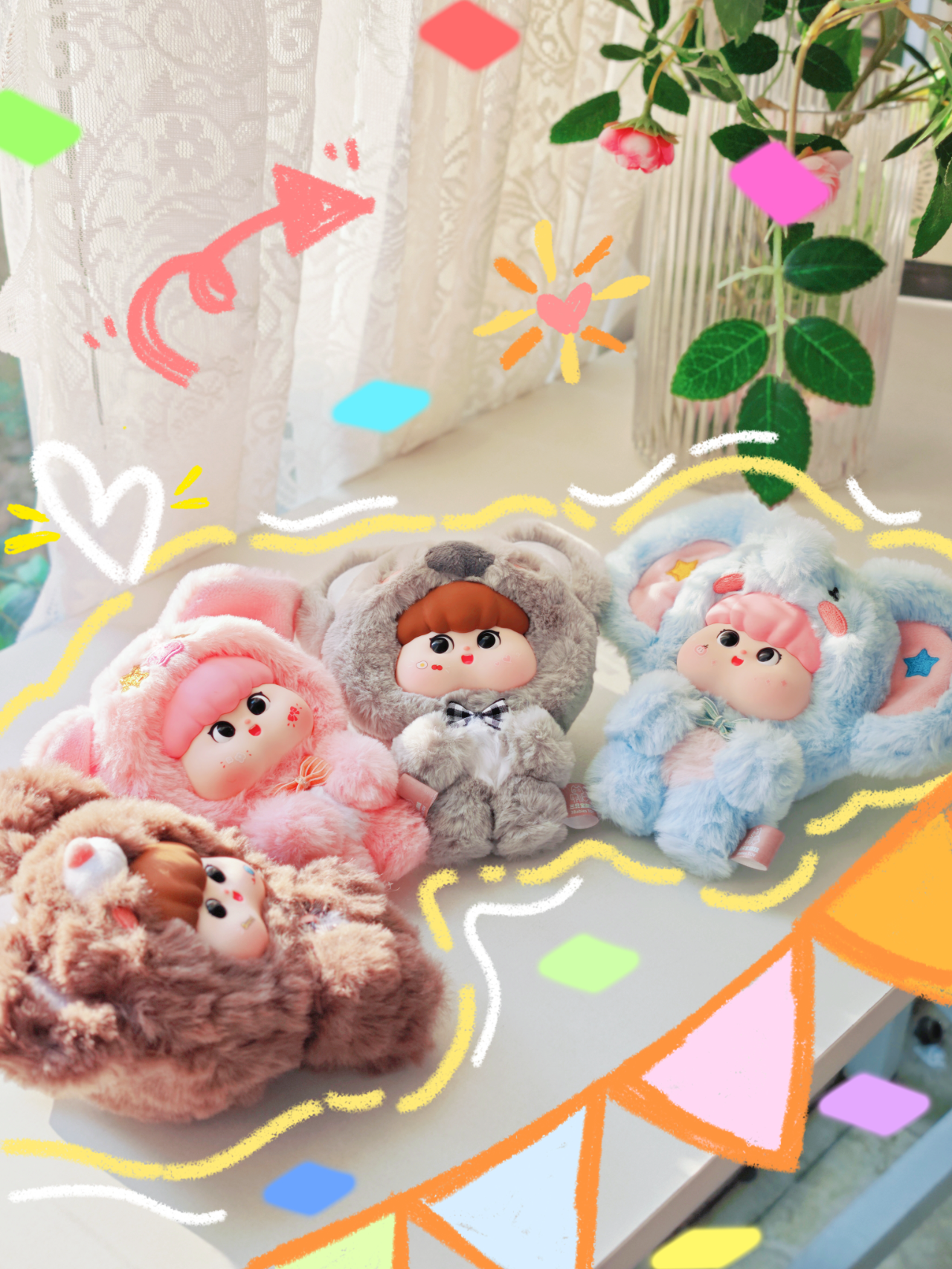 Fatty big-eared animal - Soft toy series