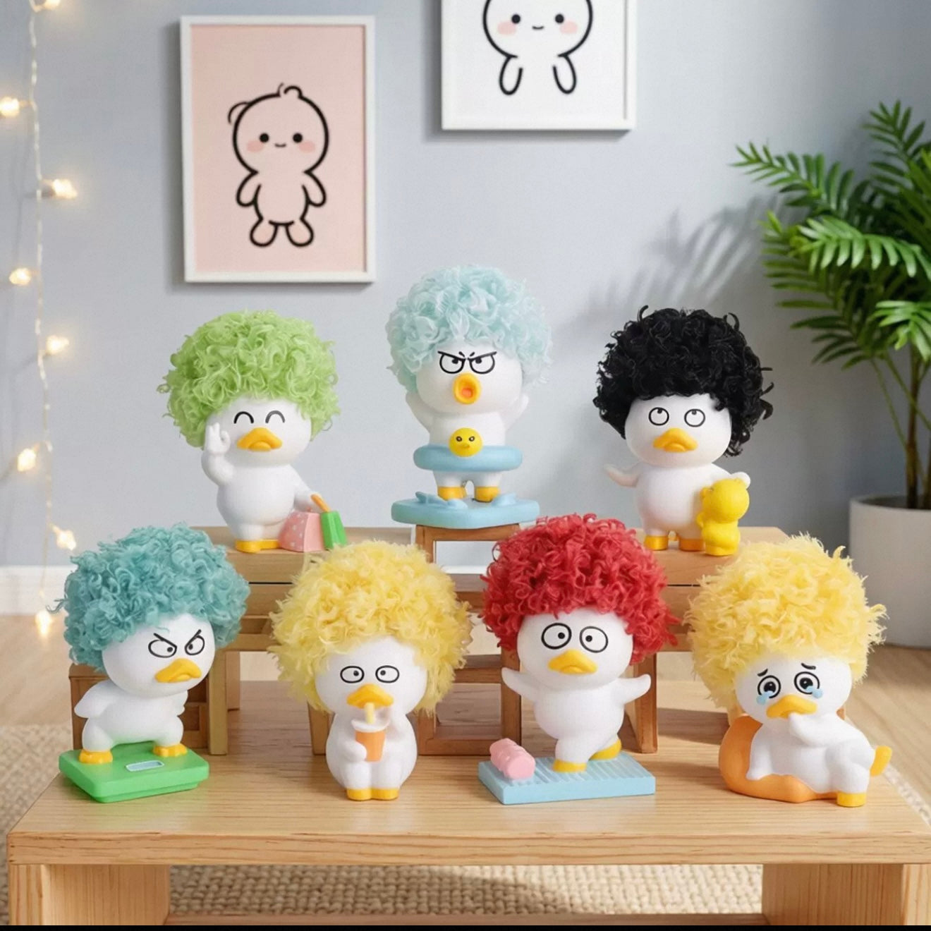 The Explosive Daily Life of the Worried Duck