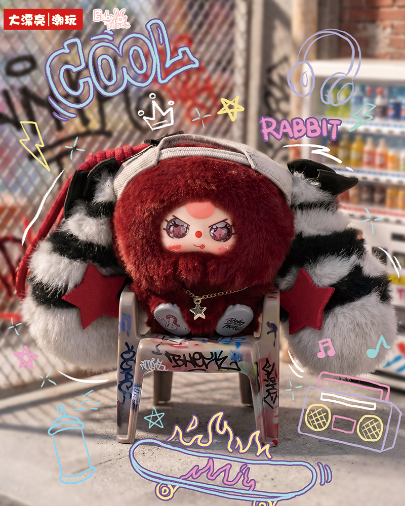 Baby Three Rebel Project Plush Keychain Blind Box